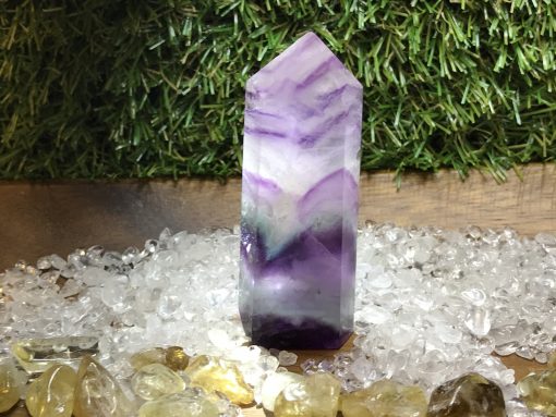 Rainbow Fluorite Polished Tower