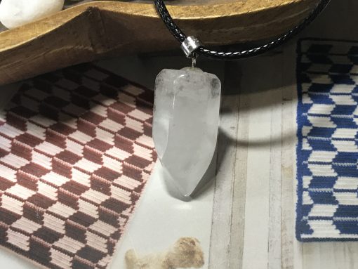 Clear Quartz Point Pendant