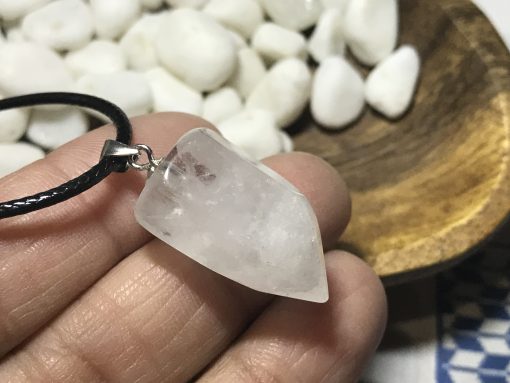 Clear Quartz Point Pendant - Image 2