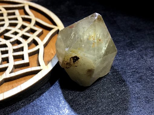 natural congo citrine, kundalini quartz