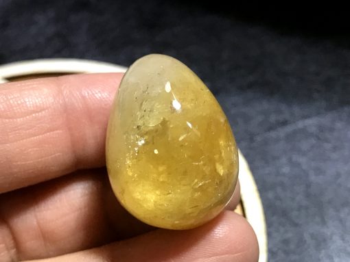 Citrine Tumbled Stone from Brazil - High Quality Grade - Image 4