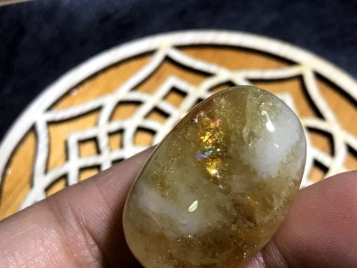 Citrine Tumbled Stone from Brazil - High Quality Grade - Image 5