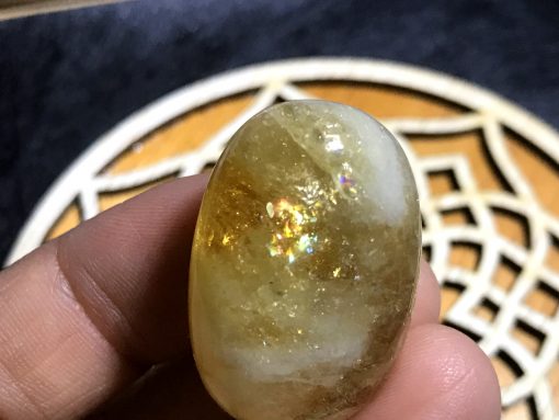 Citrine Tumbled Stone from Brazil - High Quality Grade - Image 6