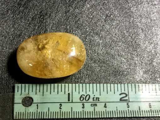 Citrine Tumbled Stone from Brazil - High Quality Grade - Image 8